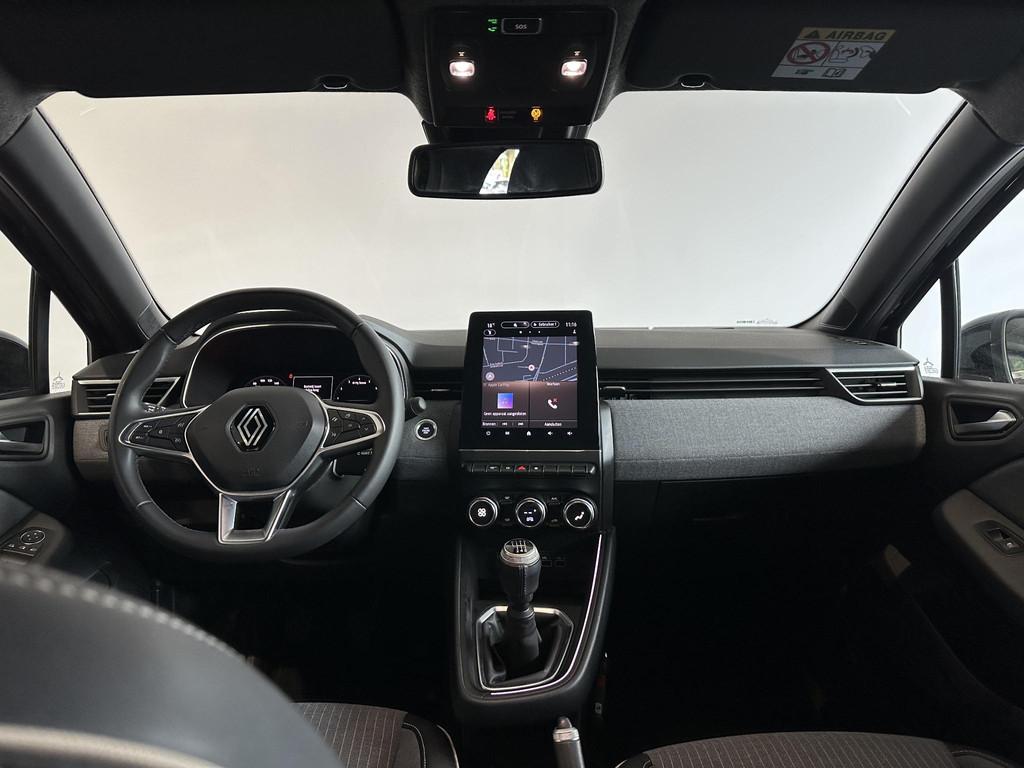 Renault Clio 1.0 TCe 90 GPF techno | GROOT SCHERM | NAVIGATI, Auto's, Renault, Gebruikt, Met garantie (alle), Leder en Stof, Origineel Nederlands