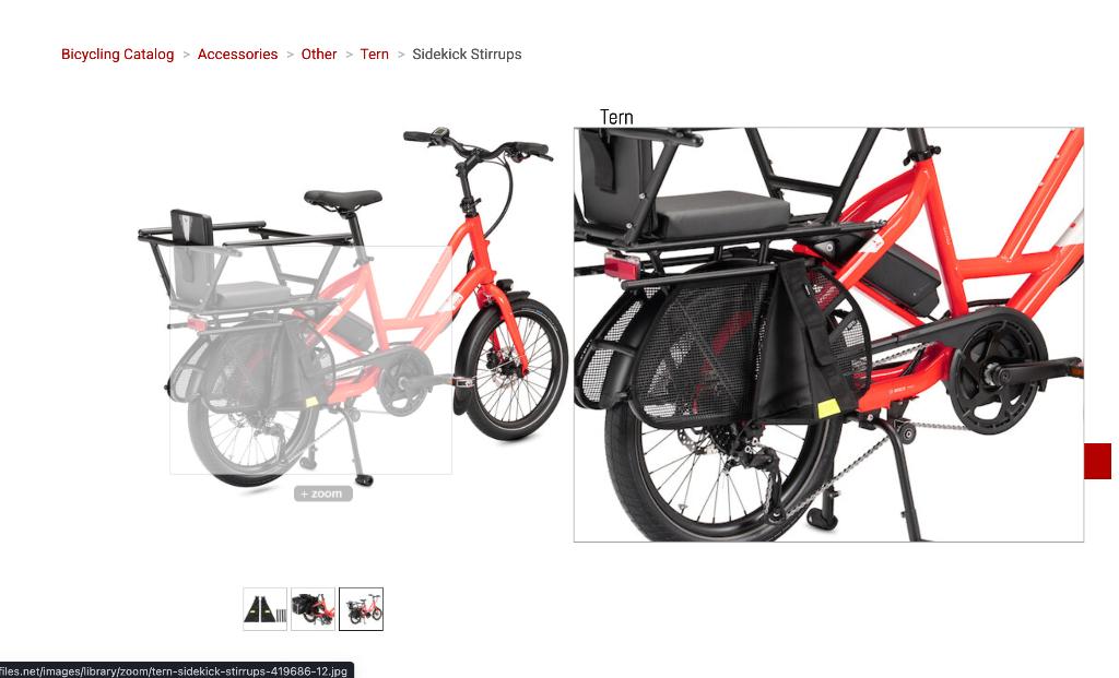 Tern Stirrups stijgbeugels Fiets Bike, Fietsen en Brommers, Ophalen of Verzenden, Overige merken