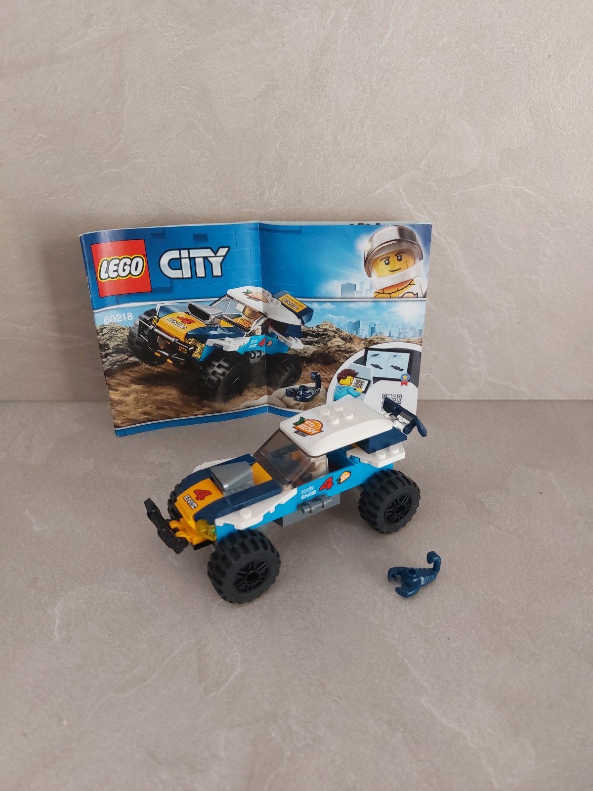 Lego City 60218 Woestijnrallywagen met schorpioen, Ophalen of Verzenden