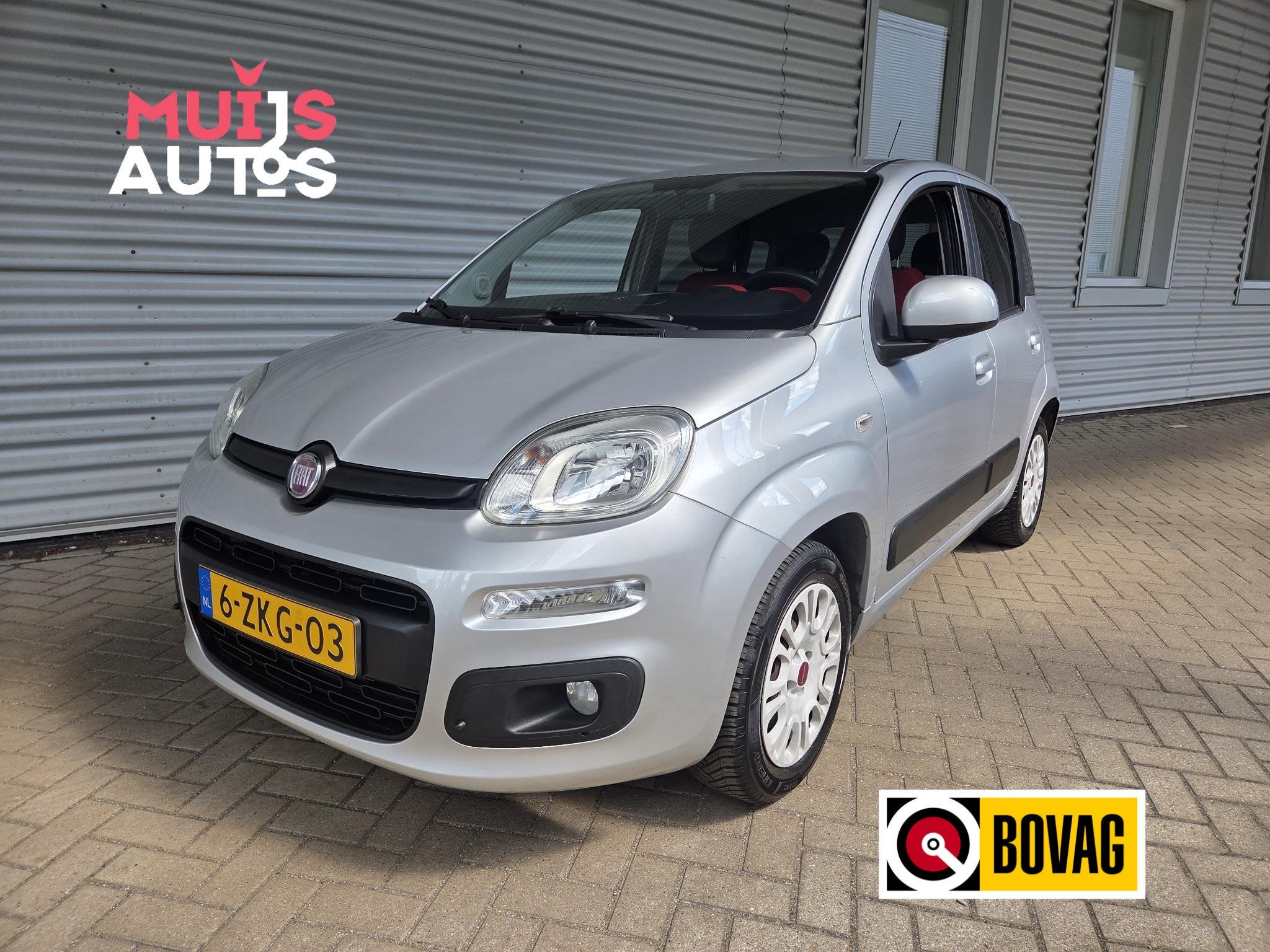 Fiat Panda 0.9 TwinAir Lounge, Auto's, Voorwielaandrijving, Stof, Gebruikt, Panda