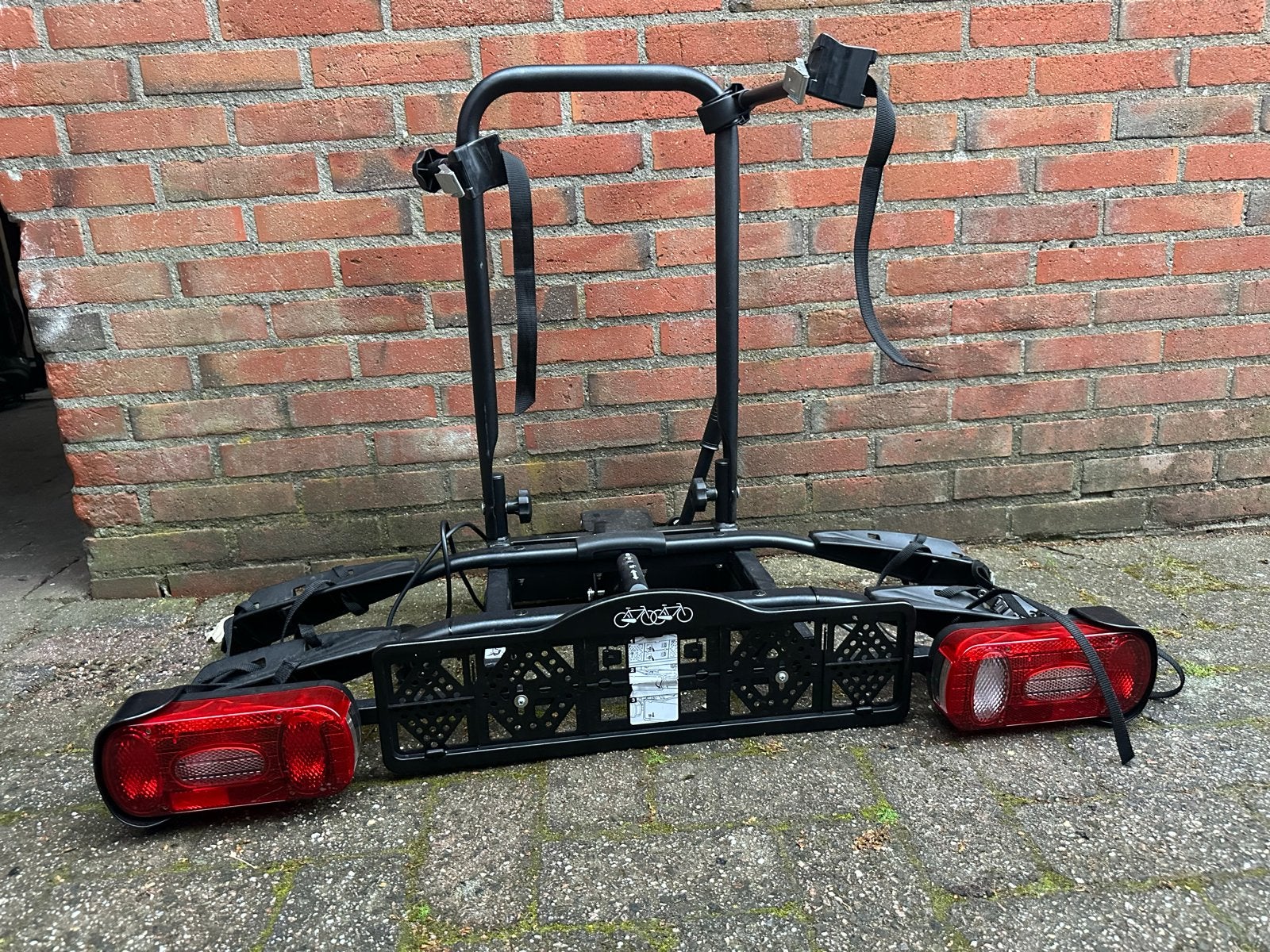 Car Xtras Fietsendrager voor 2 fietsen, Auto diversen, Fietsendragers, Zo goed als nieuw, Trekhaakdrager, 2 fietsen, Elektrische fiets