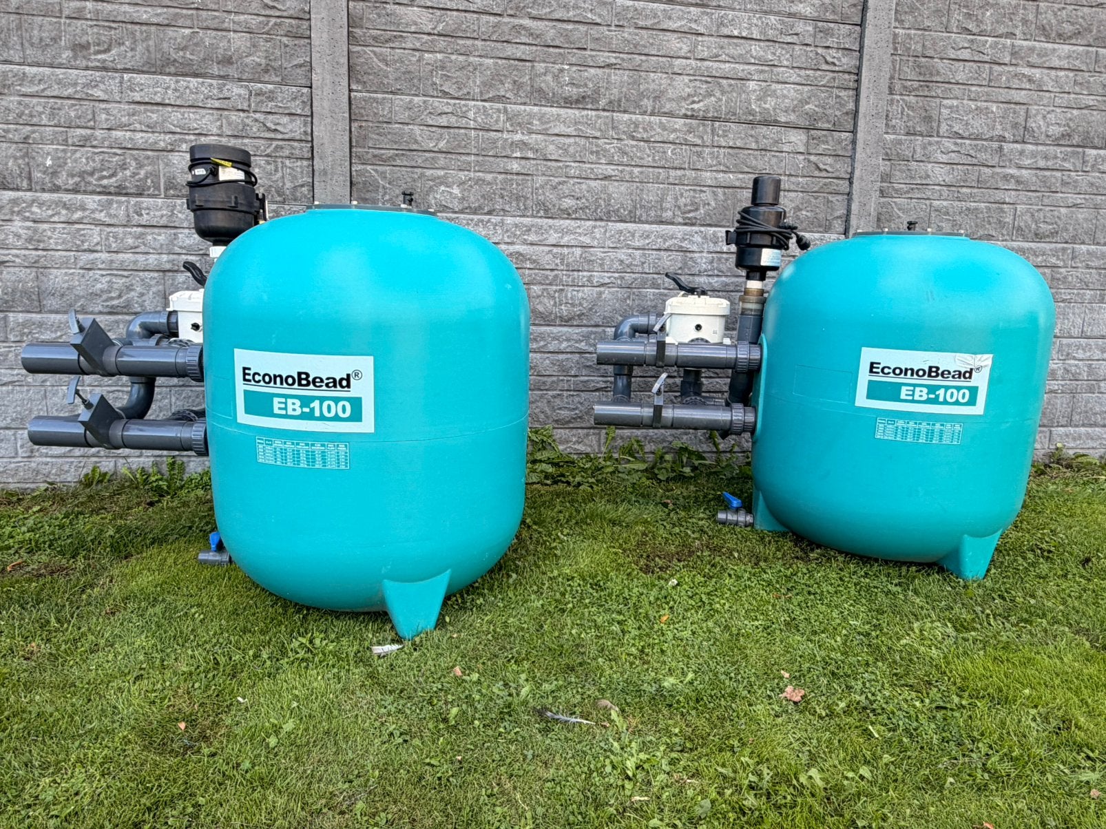 3x EB100 met bypass, blower en bead ( bijna nieuwstaat🔥), Ophalen of Verzenden, Zo goed als nieuw, Vijverfilter