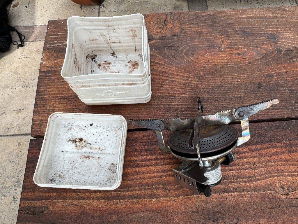 Camping gasbrander / kookbrander, Ophalen of Verzenden, Gebruikt