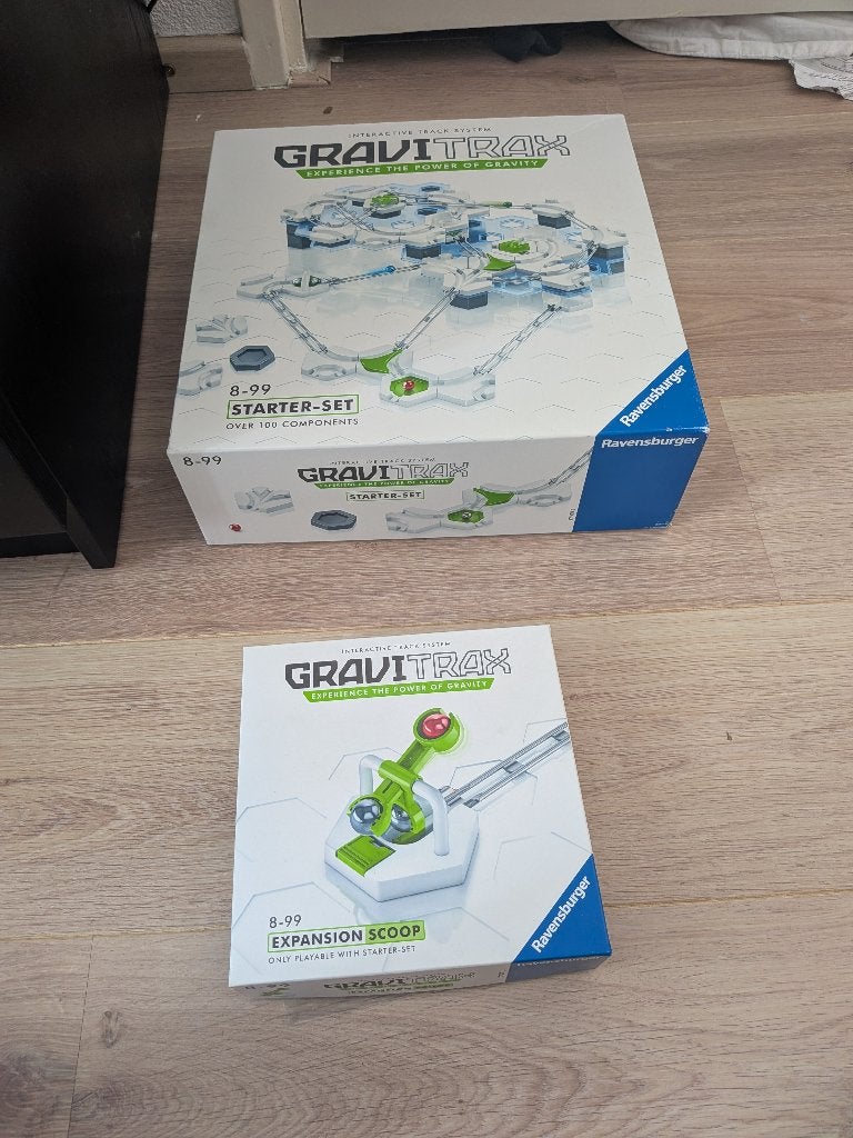 Complete Gravitrax starter set + scoop expansion, Ophalen, Gebruikt, Overige merken