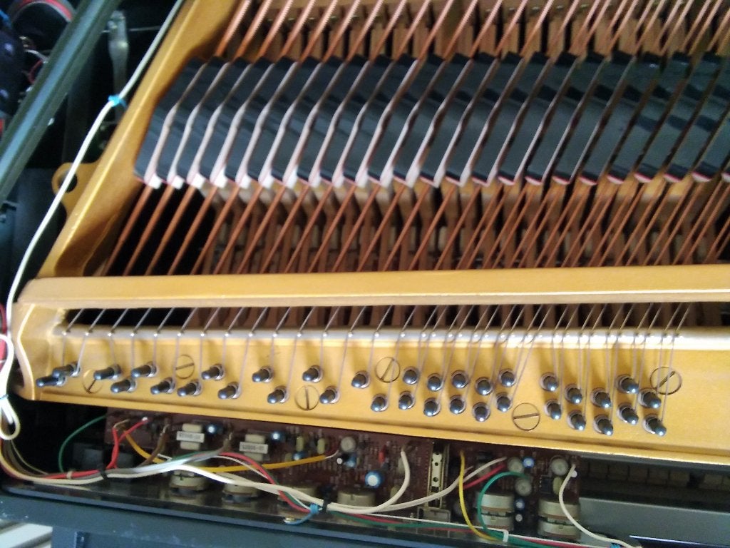 Yamaha CP70B piano, Muziek en Instrumenten, Ophalen, Gebruikt, Zwart