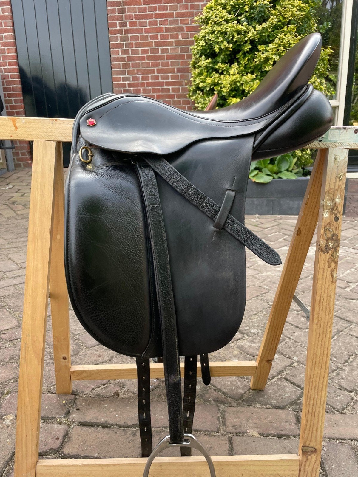 Albion Dressuurzadel 16 inch, Dieren en Toebehoren, Paarden en Pony's | Zadels, Gebruikt, Dressuur, Overige merken, Diepe zit
