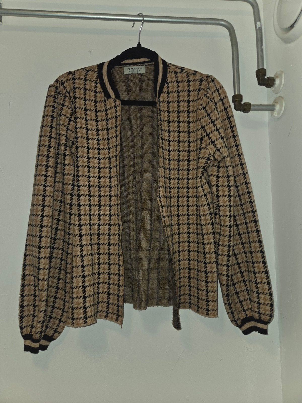Ivy Beau Houndstooth vest - Zo goed als nieuw, Beige, Ophalen of Verzenden, Zo goed als nieuw, Ivy Beau