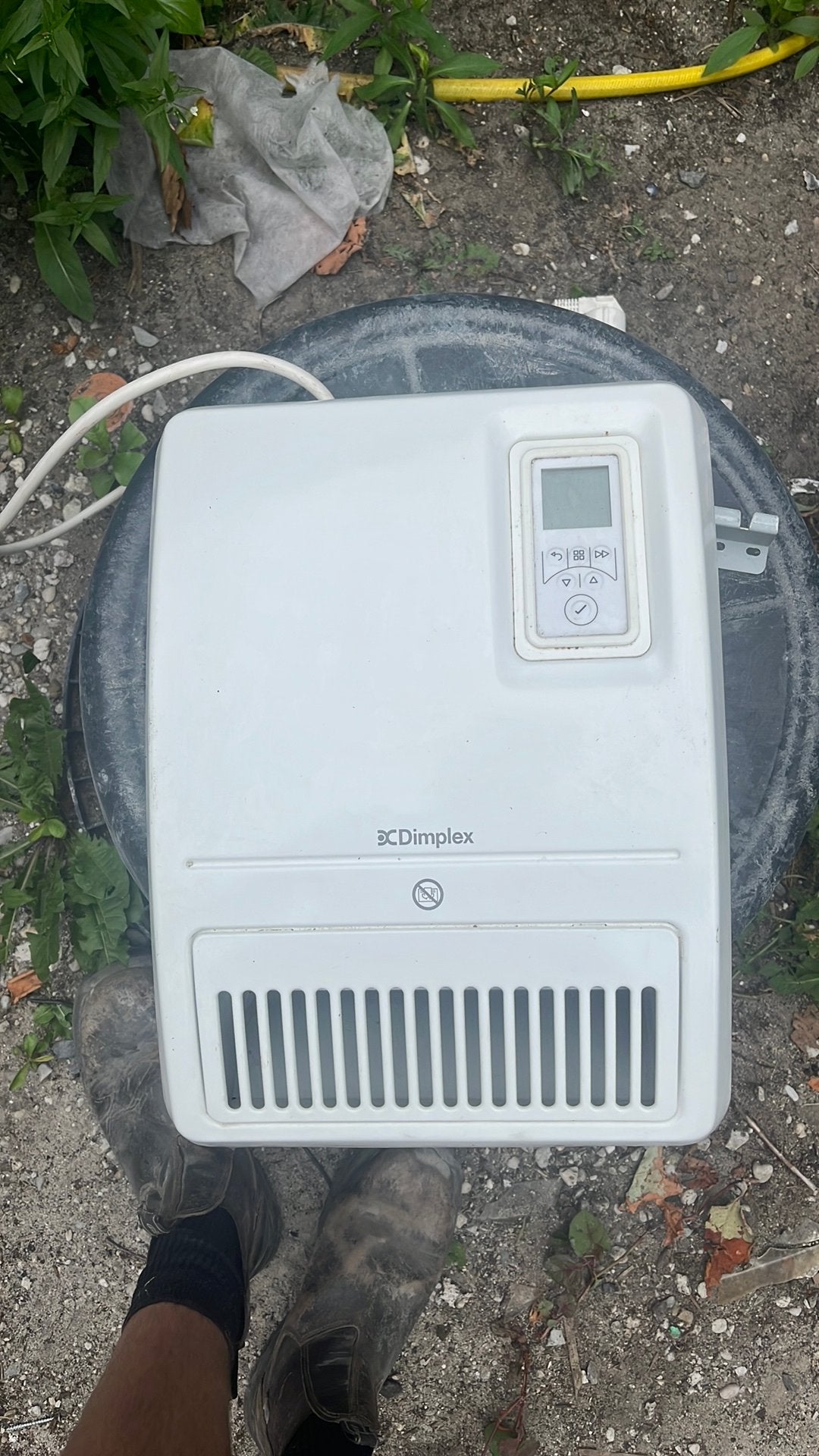 Elektrische verwarming, Ophalen