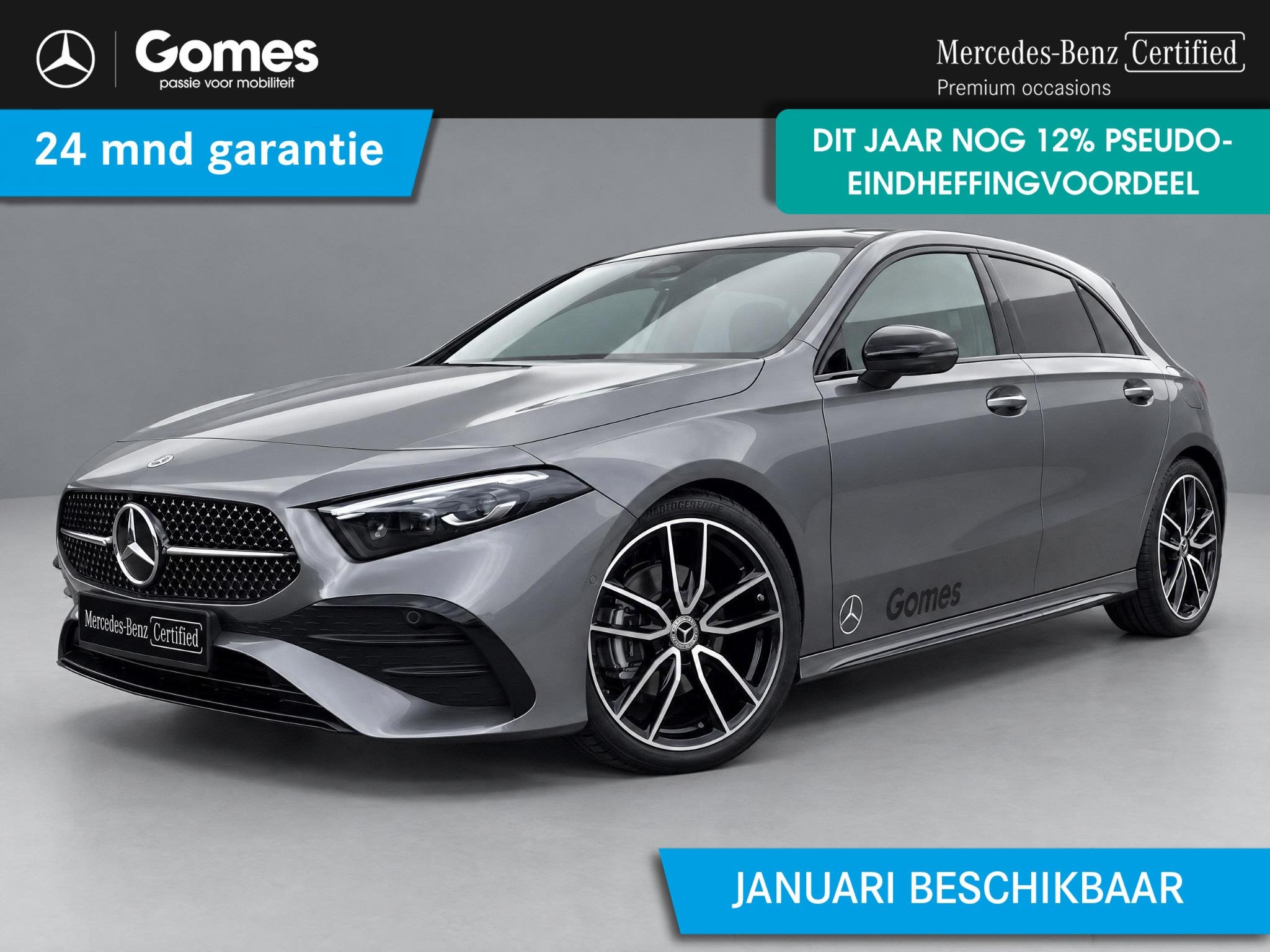 Mercedes-Benz A 180 Business Solution AMG | AMG Plus Pakket, Auto's, 136 pk, 4 cilinders, Origineel Nederlands, Bedrijf