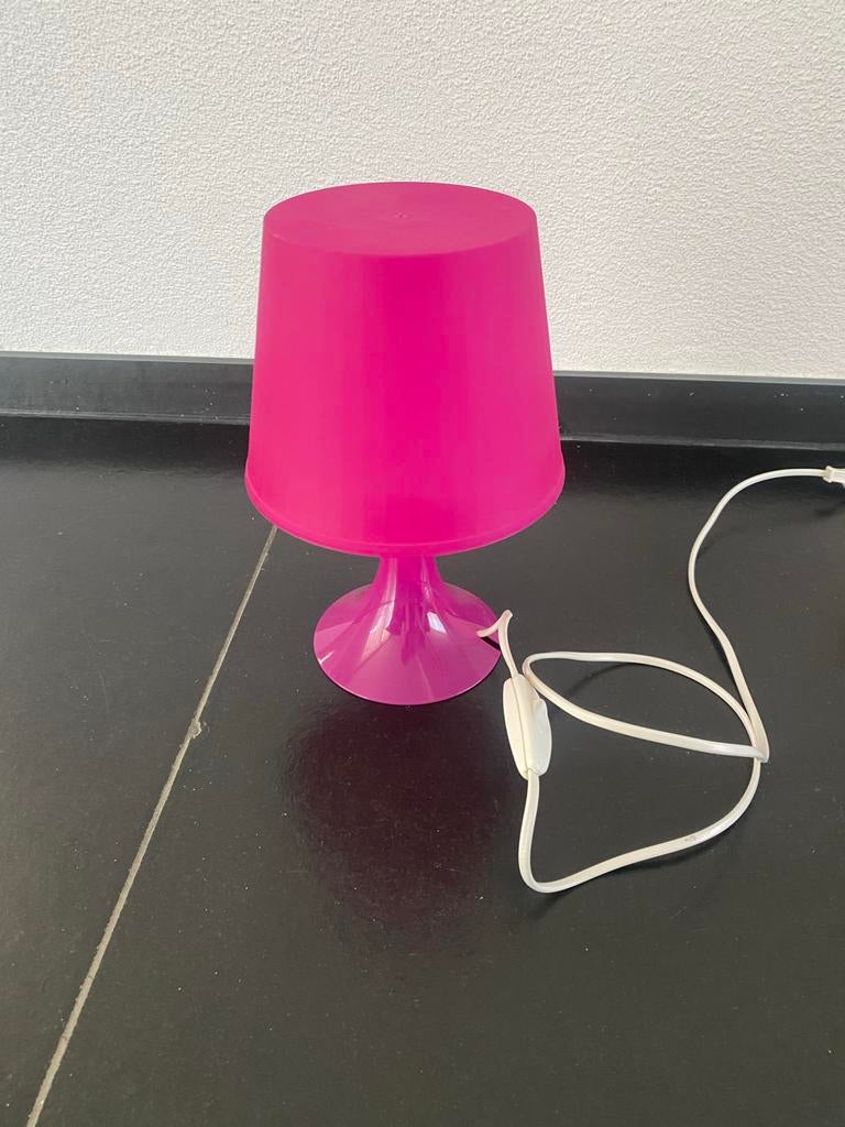 Ikea roze lamp kinderkamer - 30x15 cm, Ophalen of Verzenden, Gebruikt, Kunststof, Minder dan 50 cm