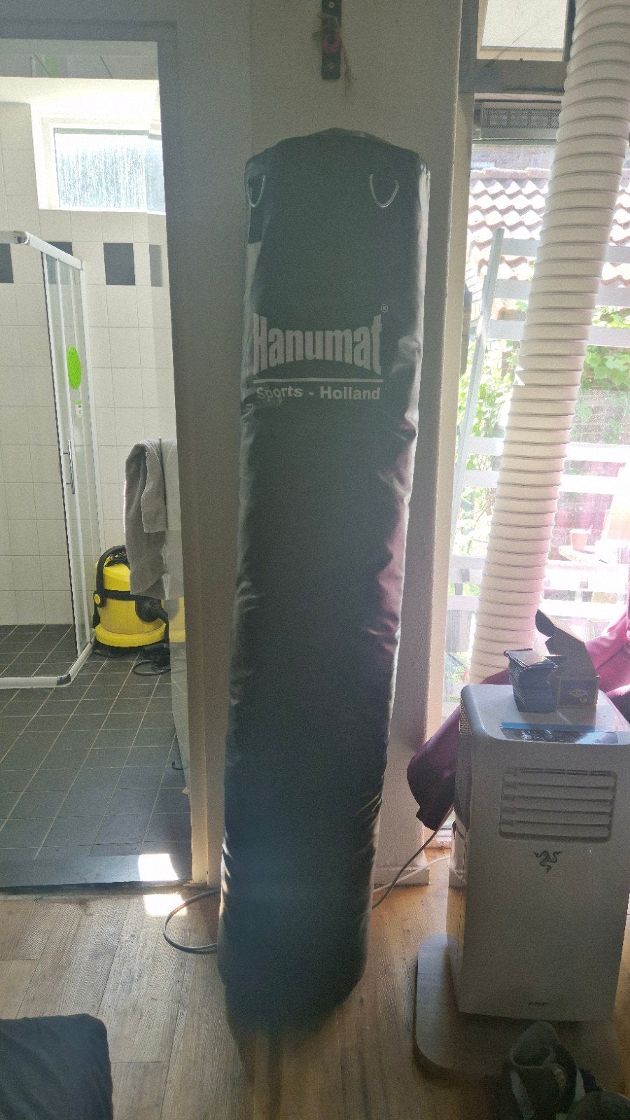 Hanumat bokszak 180cm, Sport en Fitness, Vechtsporten en Zelfverdediging, Gebruikt, Overige, Vechtsportmateriaal, Groter dan maat XL