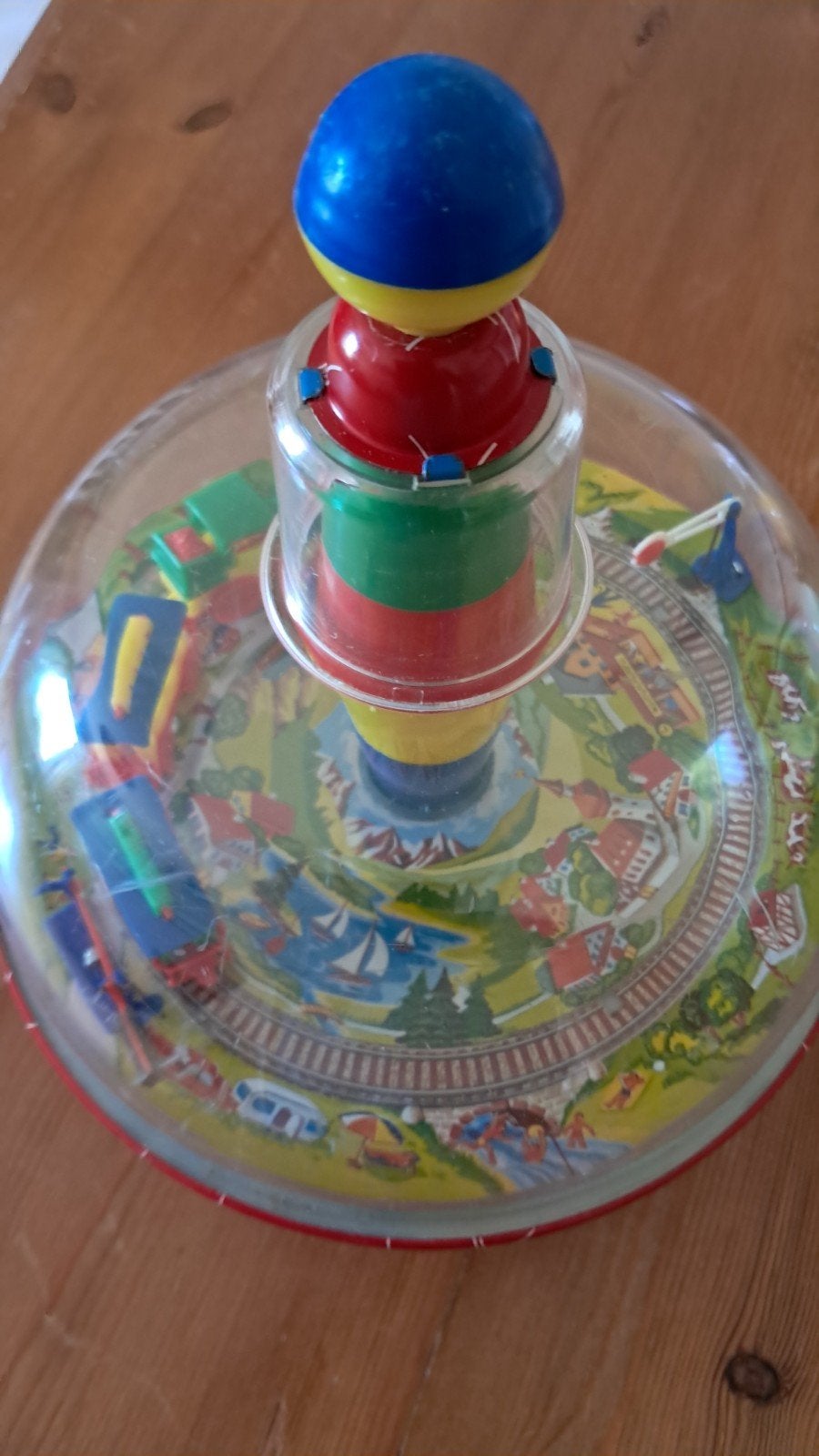 vintage  draaitol, Ophalen
