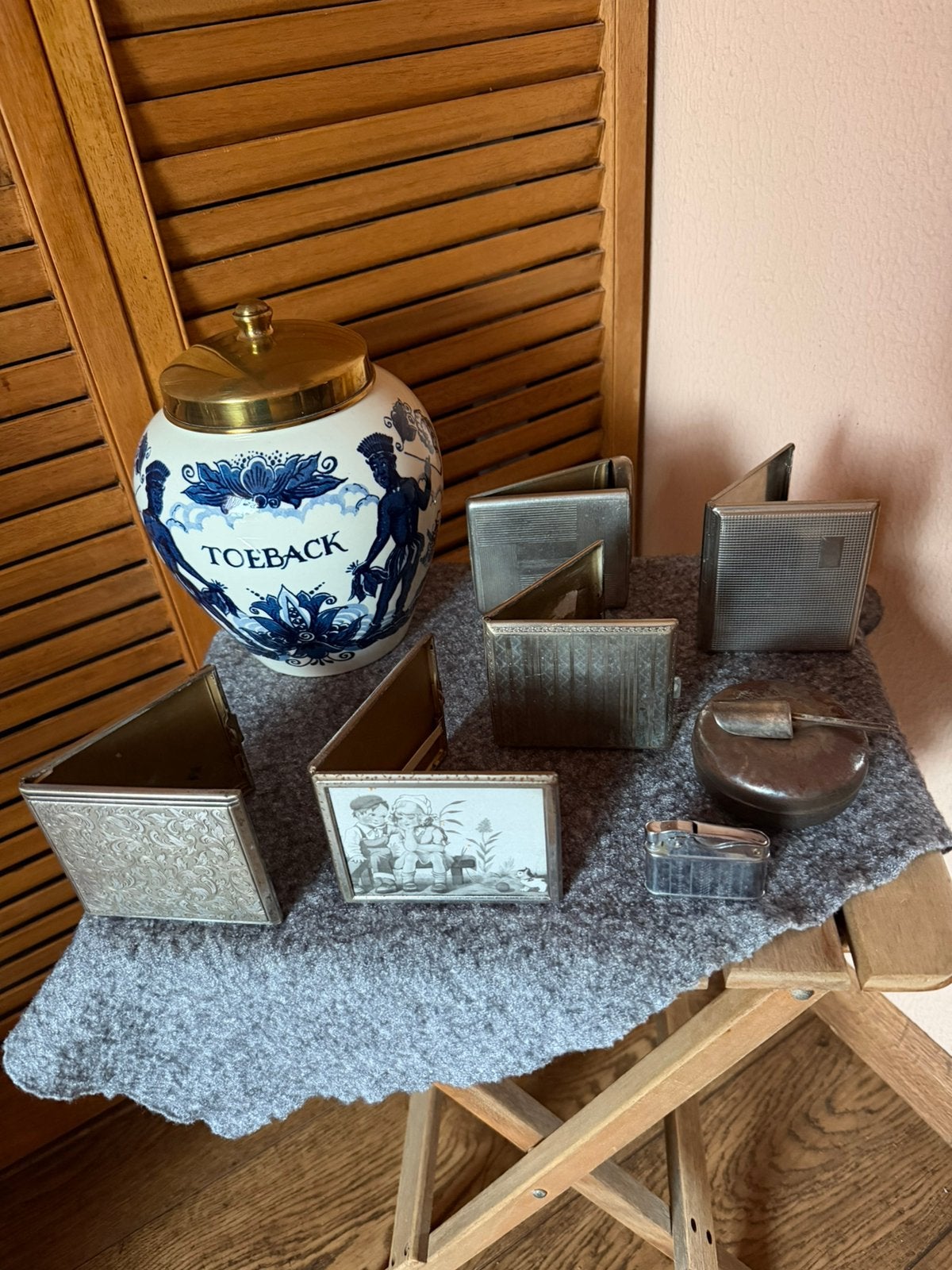 Brocant/Antiek Setje, Antiek en Kunst, Curiosa en Brocante, Ophalen of Verzenden