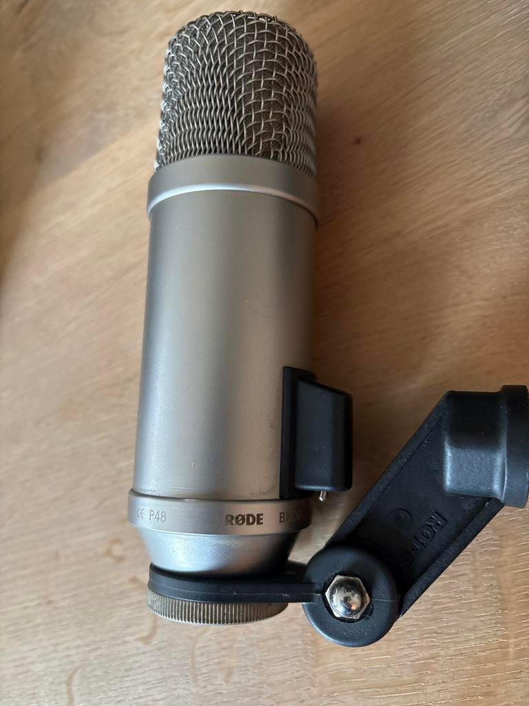 Rode Broadcaster Studiomicrofoon, Muziek en Instrumenten, Microfoons, Gebruikt, Studiomicrofoon, Ophalen of Verzenden