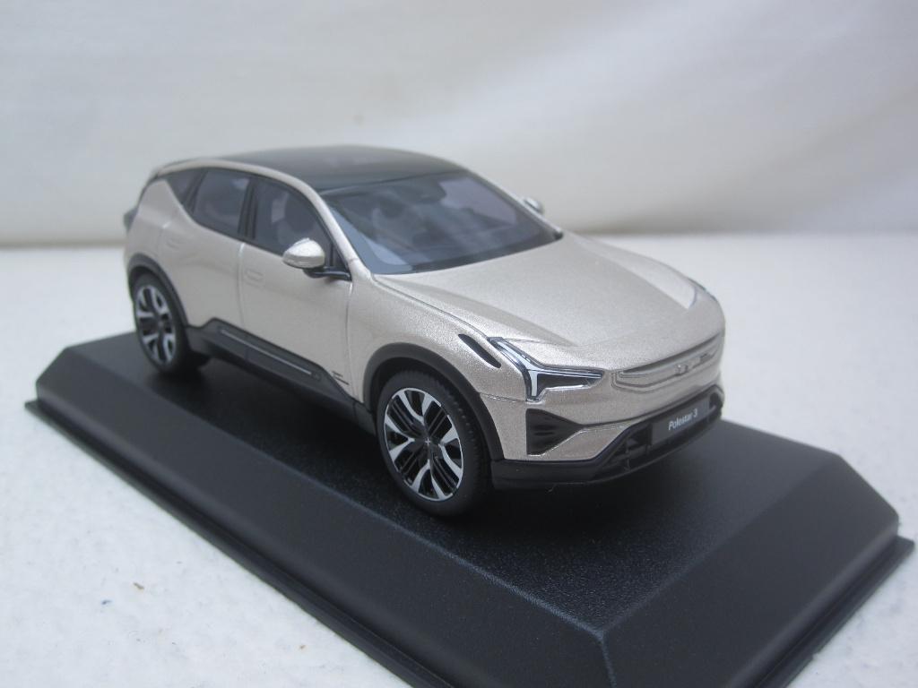 Polestar 3 2024 Beige metallic 1: 43 Norev, Hobby en Vrije tijd, Modelauto's | 1:43, Ophalen of Verzenden, Nieuw, Auto, Norev