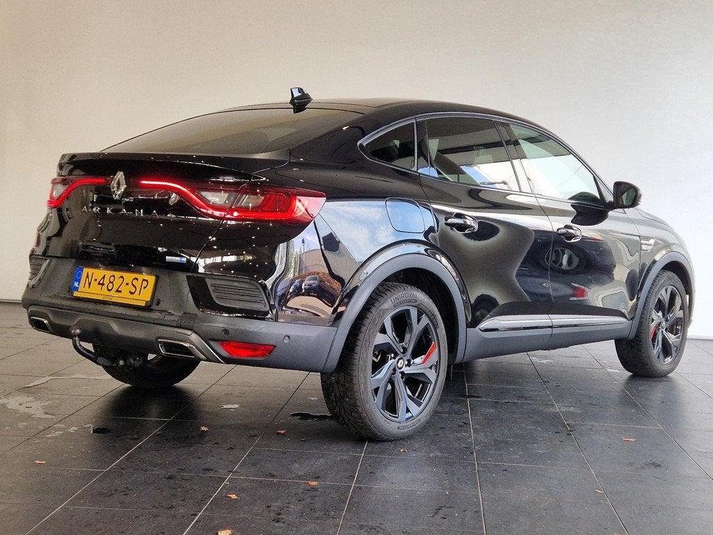 Renault Arkana 1.6 E-Tech Hybrid 145 R.S. Line | TREKHAAK |, Auto's, Renault, Arkana, Gebruikt, Met garantie (alle), Zwart