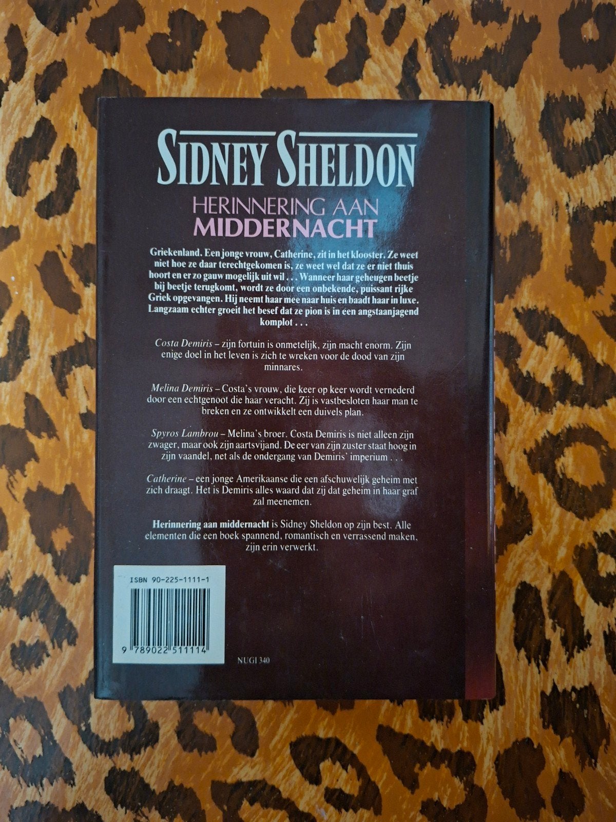 Herinnering aan Middernacht - Sidney Sheldon, Ophalen of Verzenden, Gelezen, Sidney Sheldon, Nederland