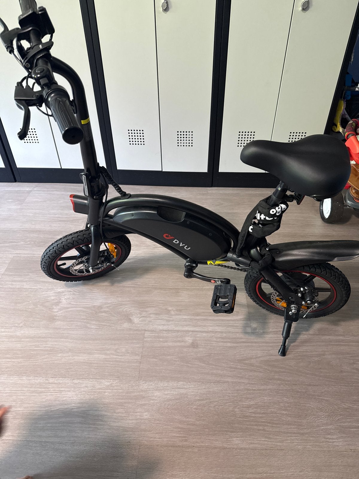 DYU D3+ Elektrische Vouwfiets - Compact en Krachtig, Zo goed als nieuw, Minder dan 47 cm, 30 tot 50 km per accu, Ophalen