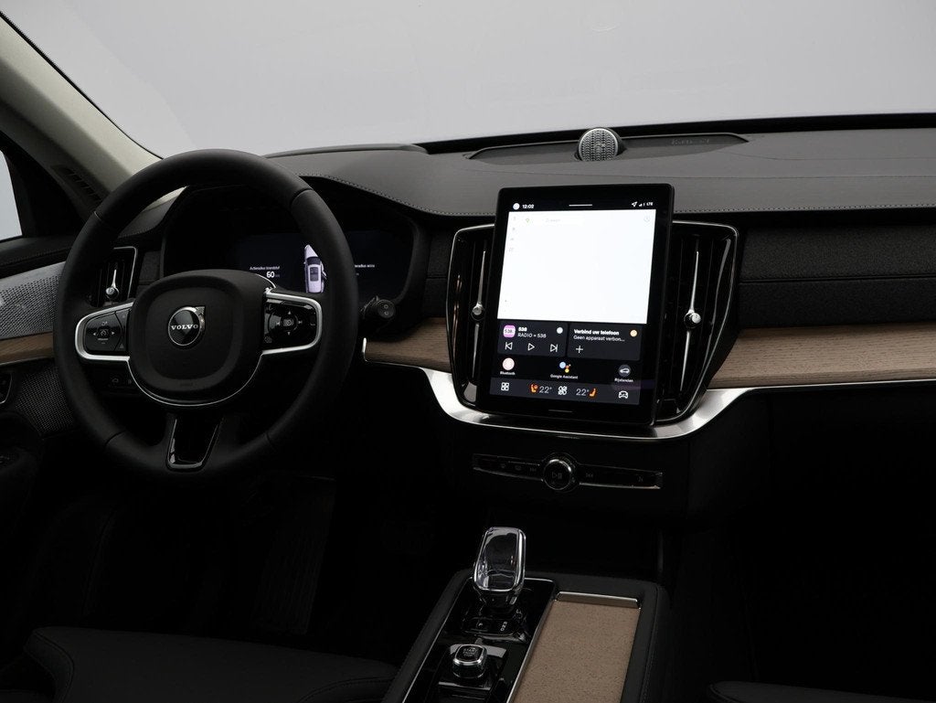 Volvo XC90 2.0 T8 Plug-in hybrid AWD Ultra Dark / Luchtverin, Auto's, Volvo, Gebruikt, 4 cilinders, Zwart, Hybride Elektrisch/Benzine