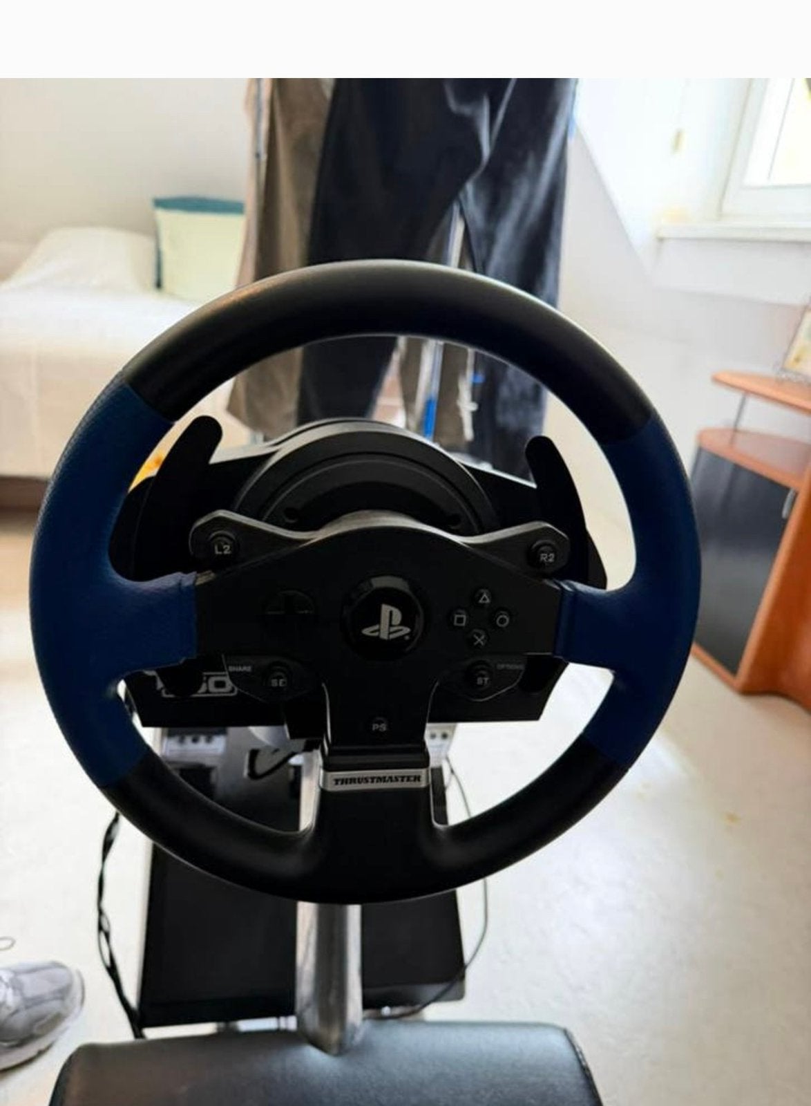 PlaySeat Revolution met Thrustmaster T150 Force Feedback, Ophalen, Gebruikt, Playseat of Racestoel
