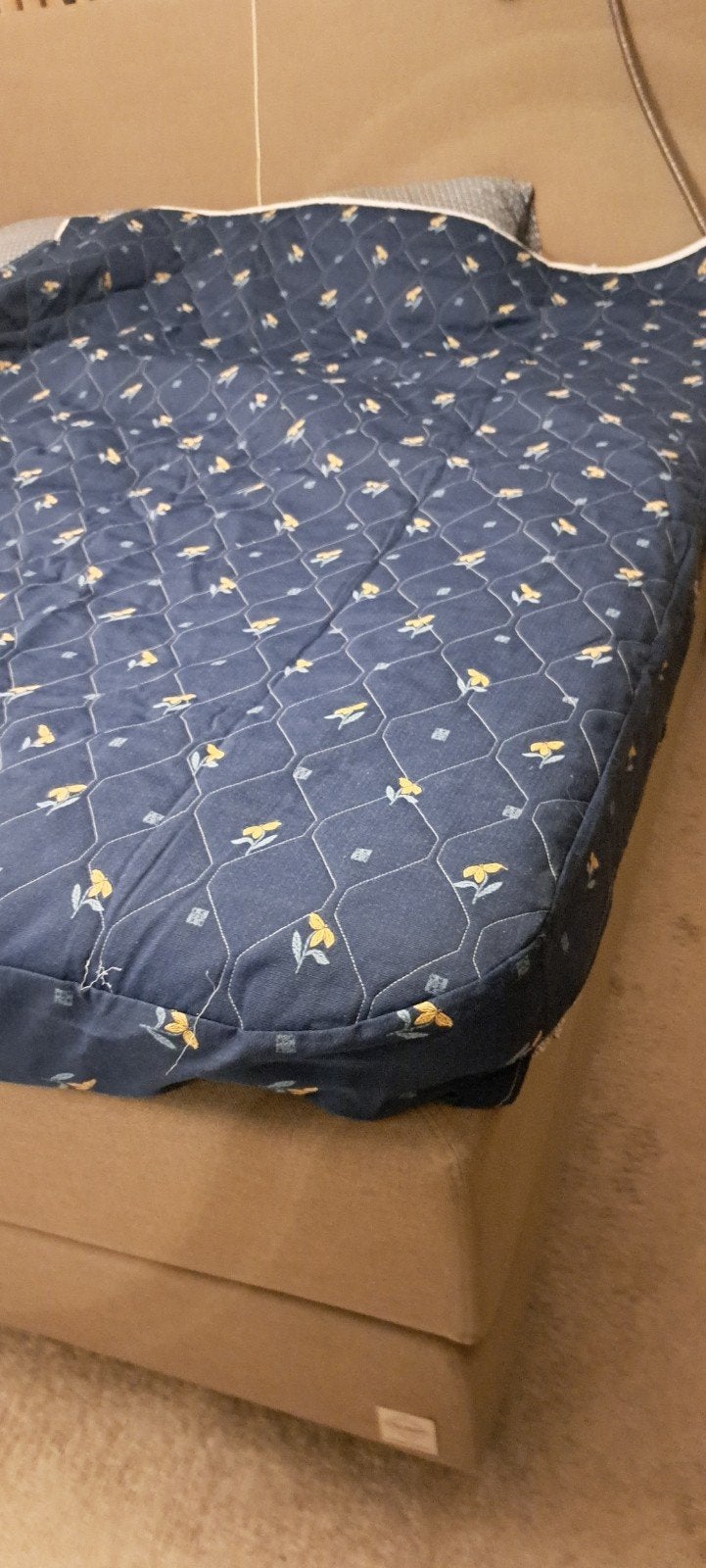 Sprei caravan bed, Ophalen of Verzenden, Tweepersoons