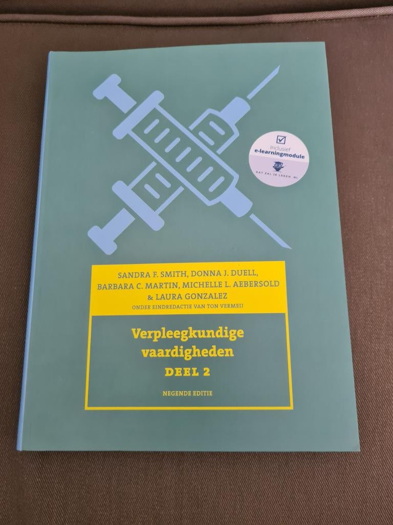 Verpleegkundige vaardigheden deel 2 HBO, Boeken, Ophalen of Verzenden, Zo goed als nieuw, HBO, Sandra F. Smith, Donna J. Duell,