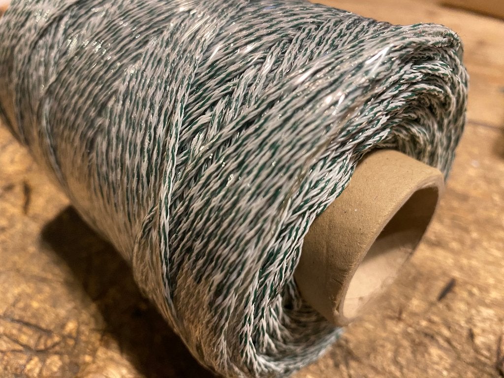 SCHRIKDRAAD braided ROLLEN a 200mtr.