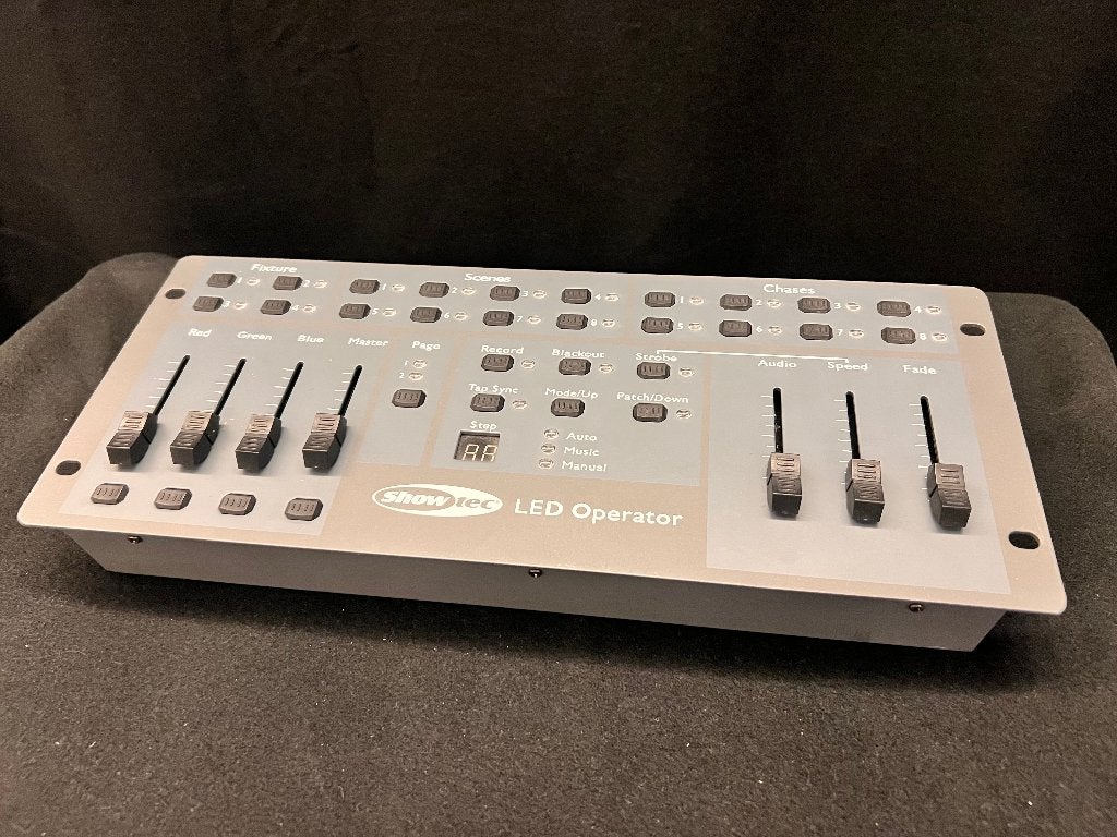 Showtec LED Operator DMX Controller – LED PAR lichtsturing, Ophalen of Verzenden, Gebruikt, Licht, Geluidgestuurd