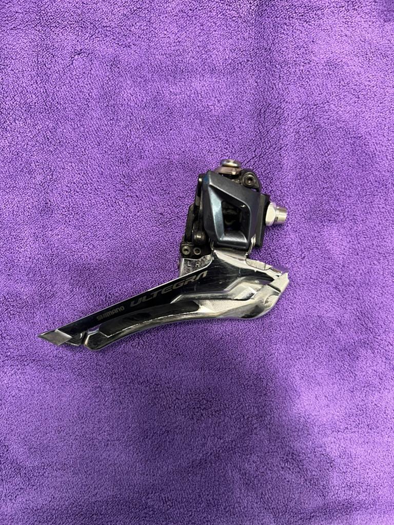 Shimano Ultegra voorderailleur R8000, Ophalen of Verzenden, Gebruikt, Racefiets, Derailleur of Ketting