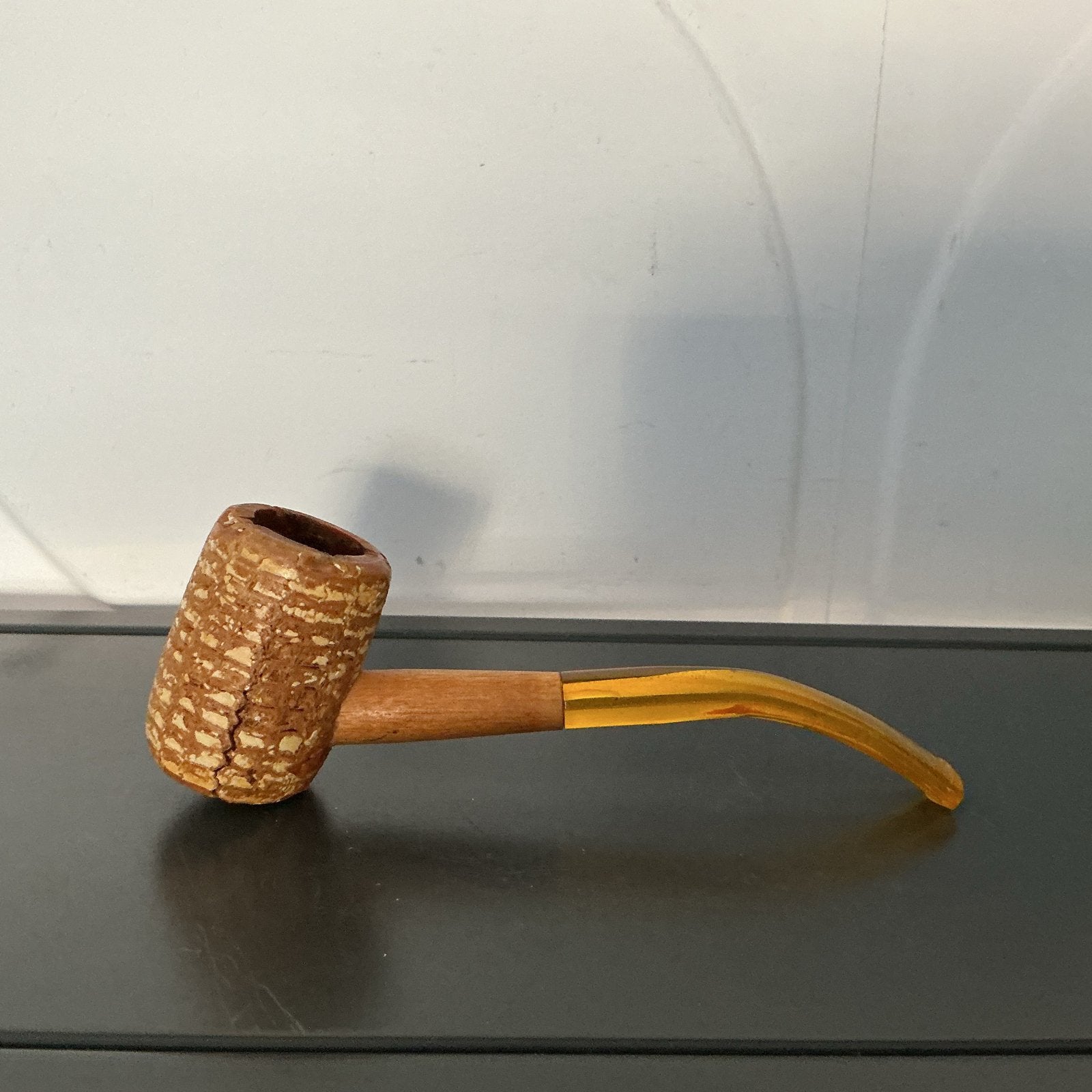 Vintage Maïskolf Pijp - Gebruikt, Ophalen of Verzenden, Gebruikt, (Water)pijp