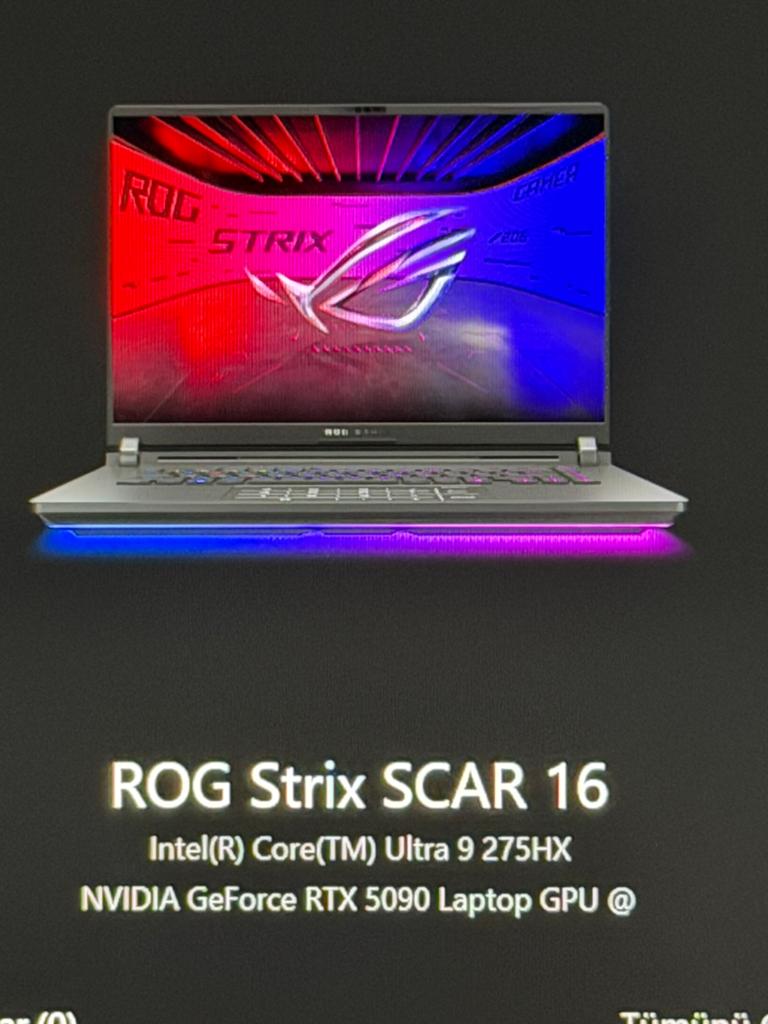 ASUS ROG Strix SCAR 16 RTX 5090 64GB RAM, Ophalen, 64 GB of meer, Met videokaart, Qwerty