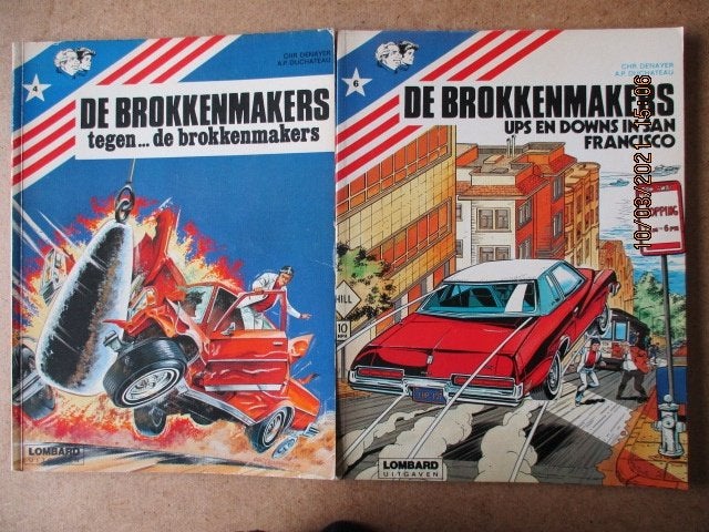 adv0317 de brokkenmakers, Boeken, Eén stripboek, Ophalen, Gelezen