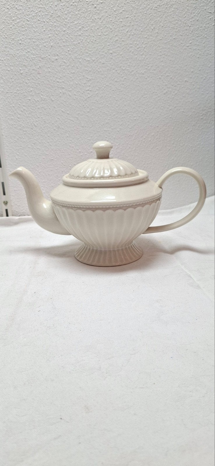 Ivoor klassieke aardewerk theepot, Ophalen, Gebruikt, Klassiek, Theepot