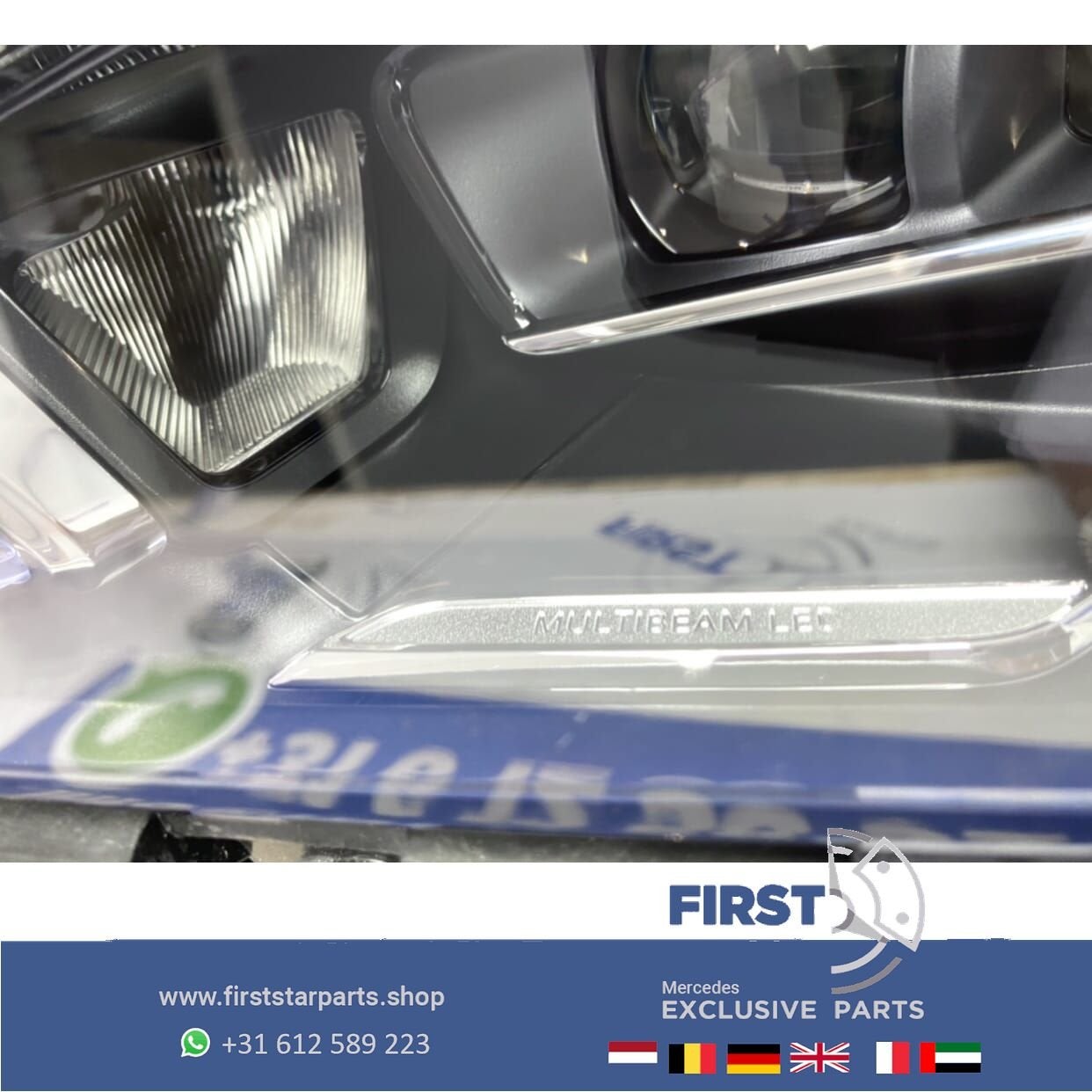 W118 CLA 35 45 AMG LED KOPLAMP MULTIBEAM RECHTS 2019-2021 OR, Gebruikt, -, Ophalen of Verzenden, -