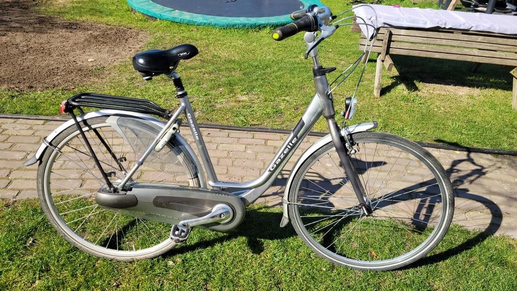 Gazelle Orange Pure damesfiets 7 versnellingen hoog frame, Ophalen, Versnellingen, Gazelle, 53 tot 56 cm