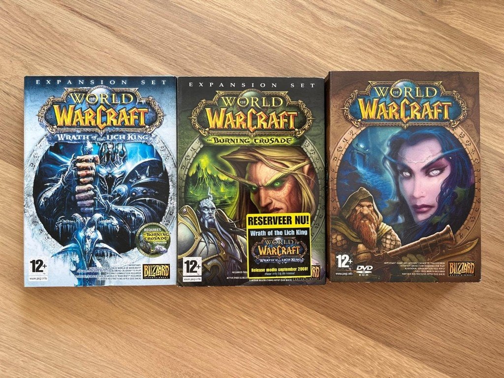 World of Warcraft games, Gebruikt, 1 speler, Eén computer, Ophalen of Verzenden