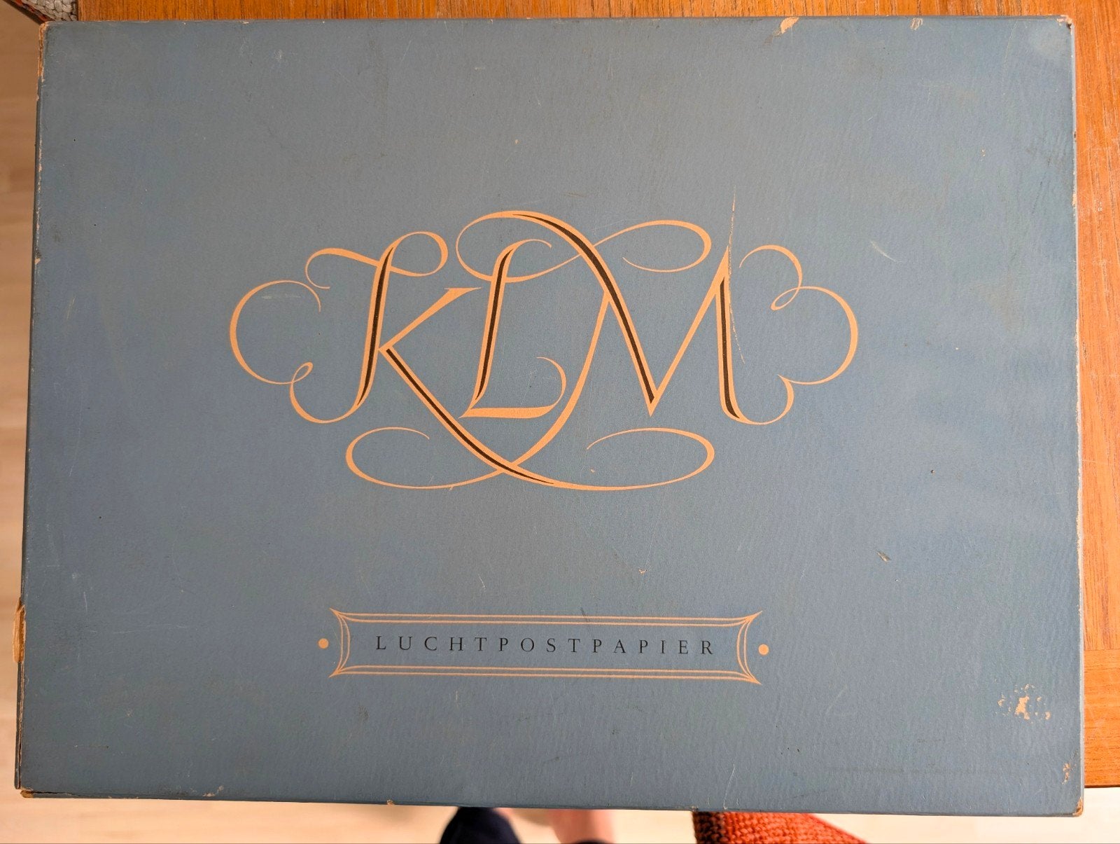 Zeldzaam Klm luchtpostpapier, Ophalen of Verzenden, Gebruikt, Overige typen