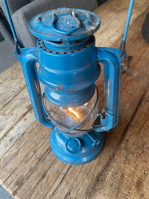 stormlamp meva 863  (  mancave ), Ophalen of Verzenden