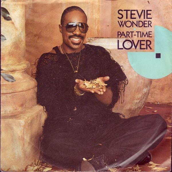 Stevie Wonder - Part Time Lover (Single), Fotohoes, Ophalen of Verzenden, Gebruikt, R&B en Soul