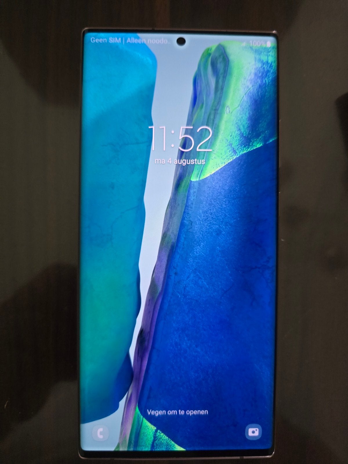 Te Koop/ als nieuw Samsung  Note 20 Ultra alles erbij., Ophalen, Galaxy Note 20, Zwart, Zo goed als nieuw