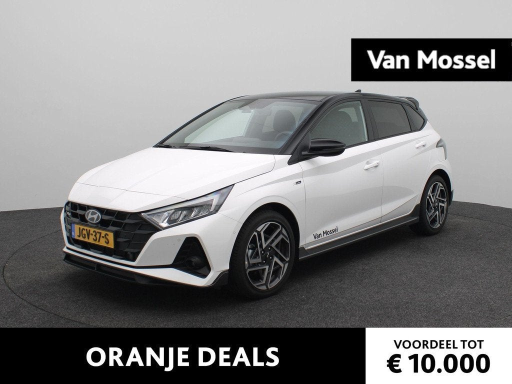 Hyundai i20 1.0 T-GDI N Line | DCT7 | Stoel\Stuurverwarming, Auto's, 12 maanden, Wit, Origineel Nederlands, Bedrijf