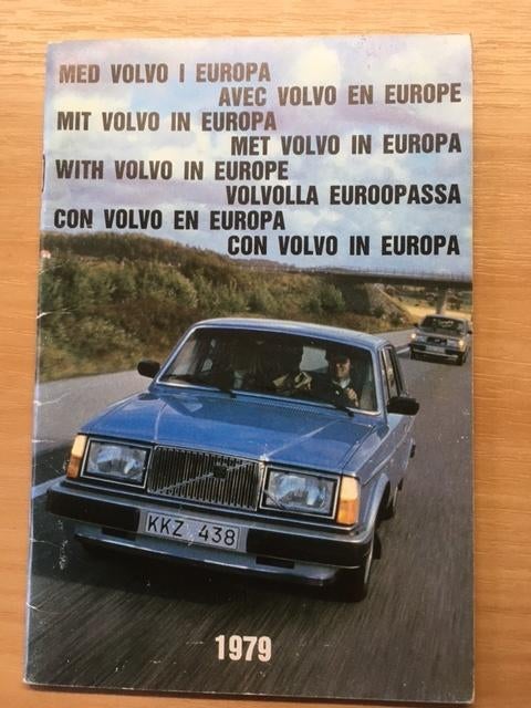 Volvo        Dealerboekje    Europa             1979   VOLVO, Ophalen of Verzenden