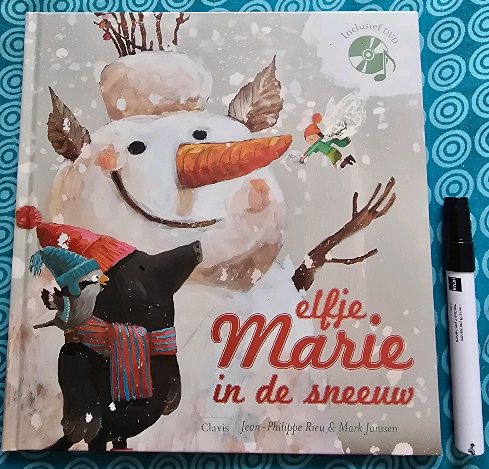 Jean-Philippe Rieu - Elfje Marie in de sneeuw, Boeken, Ophalen of Verzenden, Zo goed als nieuw, Jean-Philippe Rieu