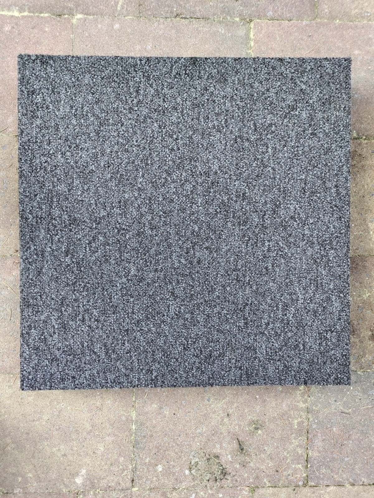DESSO Tapijttegels 50x50 cm - Grijs, Ophalen, Gebruikt, 50 tot 100 cm, Vierkant