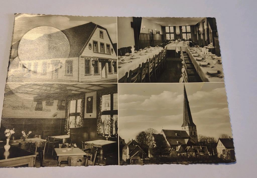 Duitsland "ALTDEUTSCHE GASTSTÄTTE" Theo Zumbusch Hotel und R, Ophalen of Verzenden, Duitsland