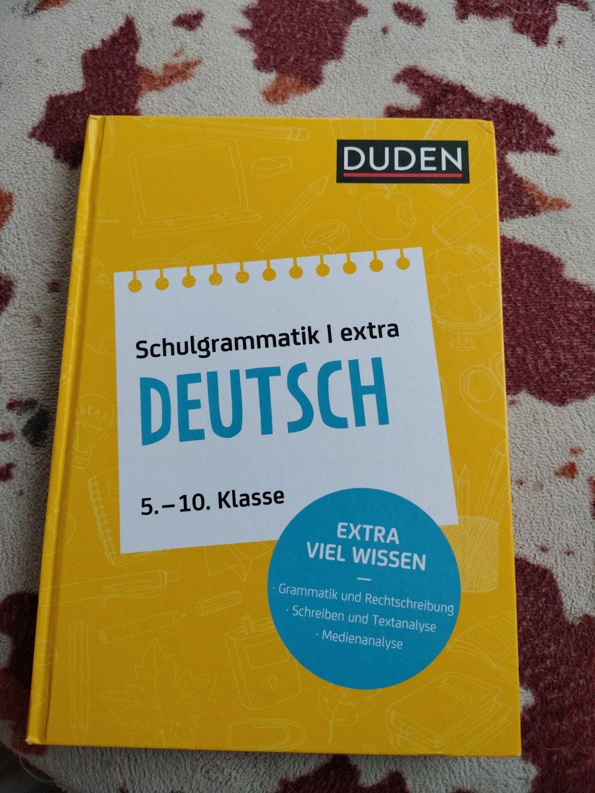 Duden Schulgrammatik I extra DEUTSCH - 5.-10. Klasse, Boeken, Ophalen of Verzenden, Zo goed als nieuw, Dudenredaktion, Non-fictie