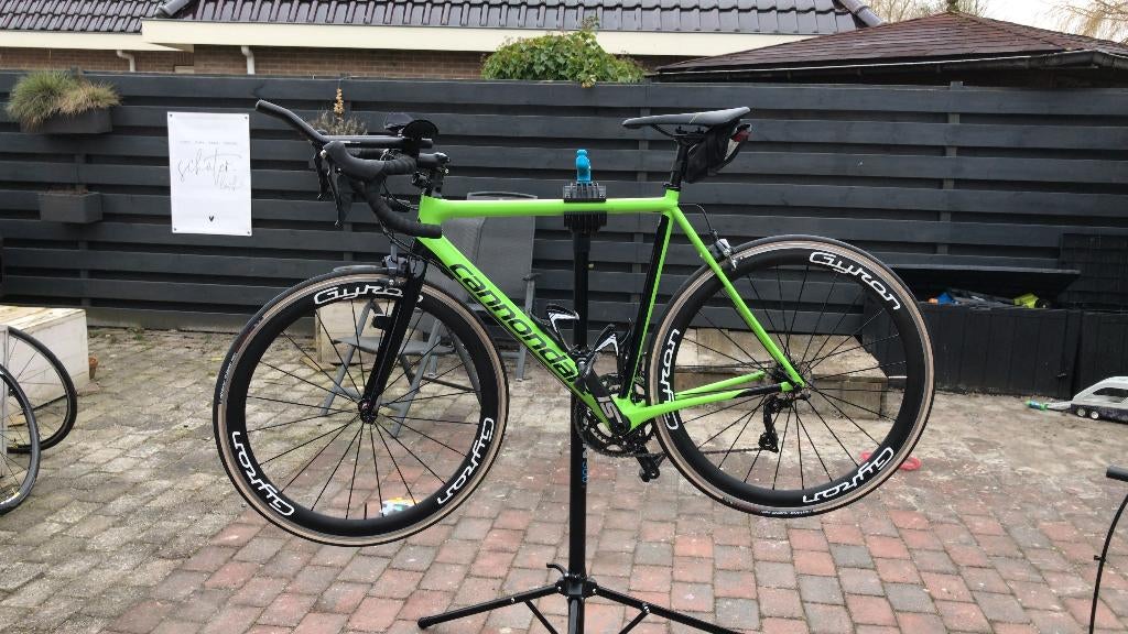 Cannondale SuperSix EVO – Ultegra R8000 – Carbon racer (m54), Fietsen en Brommers, Fietsen | Racefietsen, 28 inch, Gebruikt, Carbon
