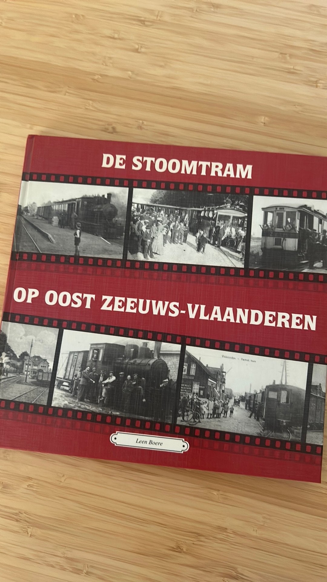 Boek : de stoomtrein op oost zeeuws- vlaanderen, Ophalen of Verzenden, Zo goed als nieuw, Trein, Boek of Tijdschrift
