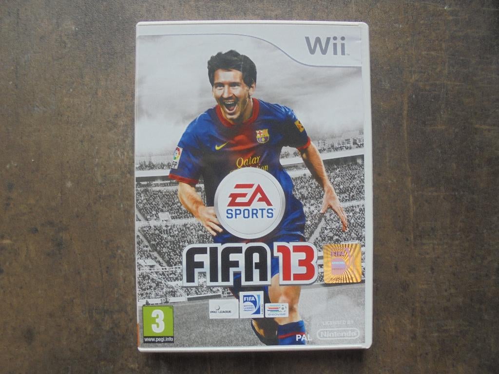 FIFA 13 voor Wii (zie foto's) II, Gebruikt, Ophalen of Verzenden, Sport, 3 spelers of meer