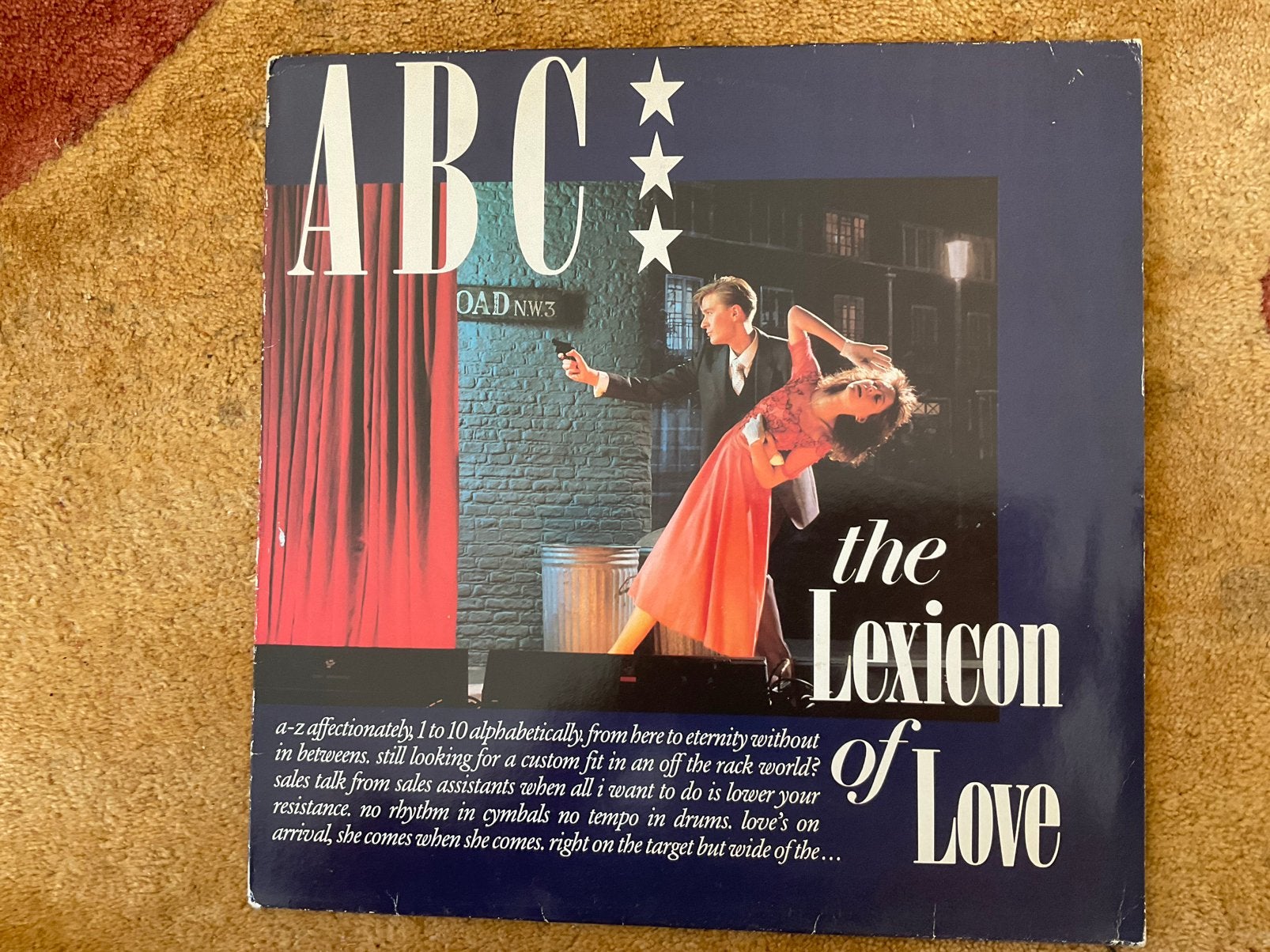 LP ABC Lexicon of Love, gaaf, Cd's en Dvd's, Vinyl | Pop, Ophalen of Verzenden, Zo goed als nieuw, LP